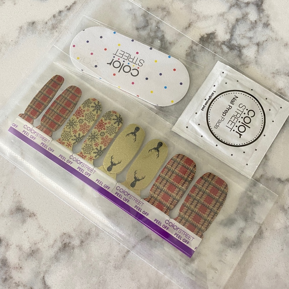 NWOT Color Street 'Yule Be Jolly' Nail Art